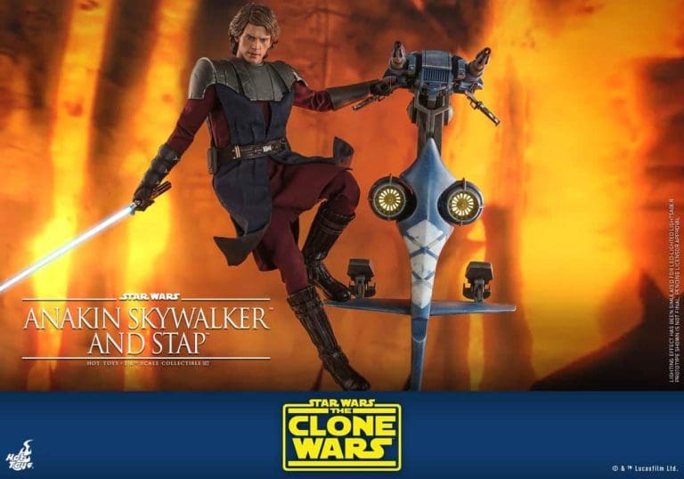 hot toys anakin stahp collectible set