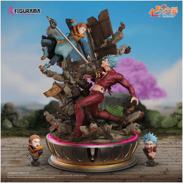 Figurama Seven Deadly Sins Ban Vs King Statue Elite Fandom Limited Edition