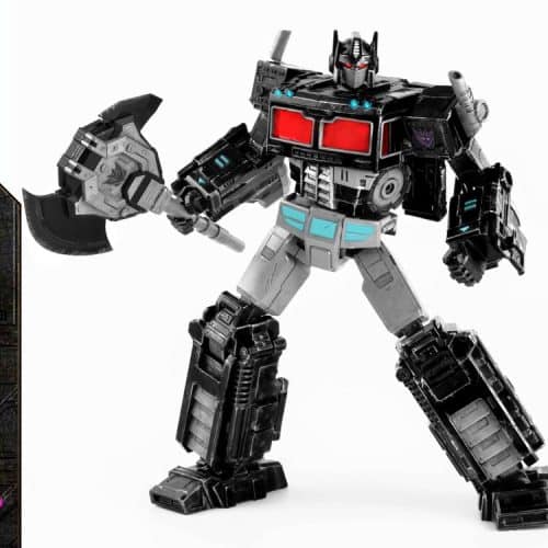ThreeZero Transformers War for Cybertron Trilogy DLX Scale Nemesis Prime Figure PX Previews Exclusive