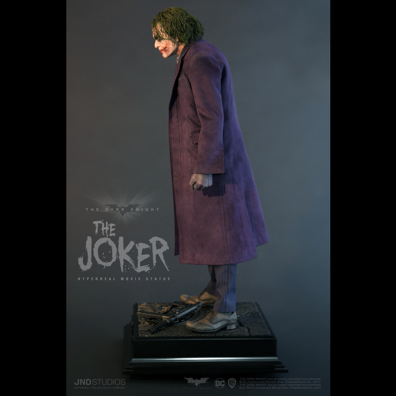 The Dark Knight JND Joker Hyperreal Movie Statue