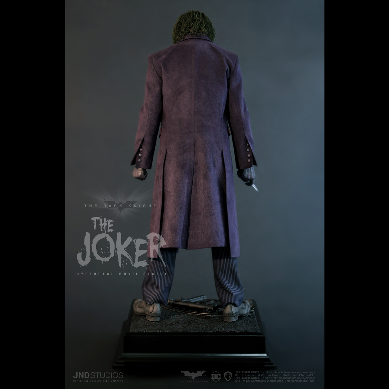 The Dark Knight JND Joker Hyperreal Movie Statue