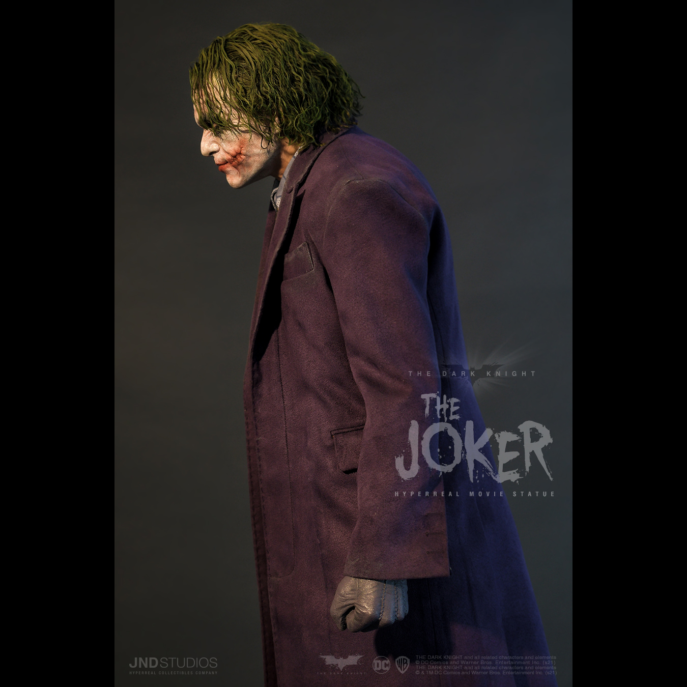 The Dark Knight JND Joker Hyperreal Movie Statue