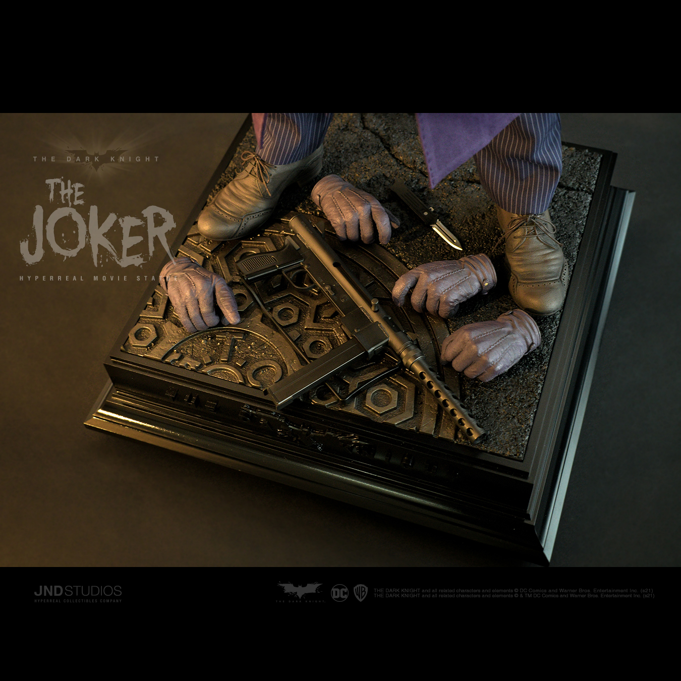 The Dark Knight JND Joker Hyperreal Movie Statue