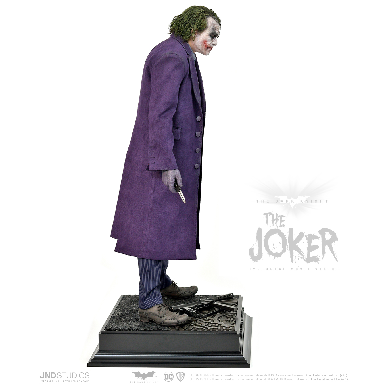 The Dark Knight JND Joker Hyperreal Movie Statue