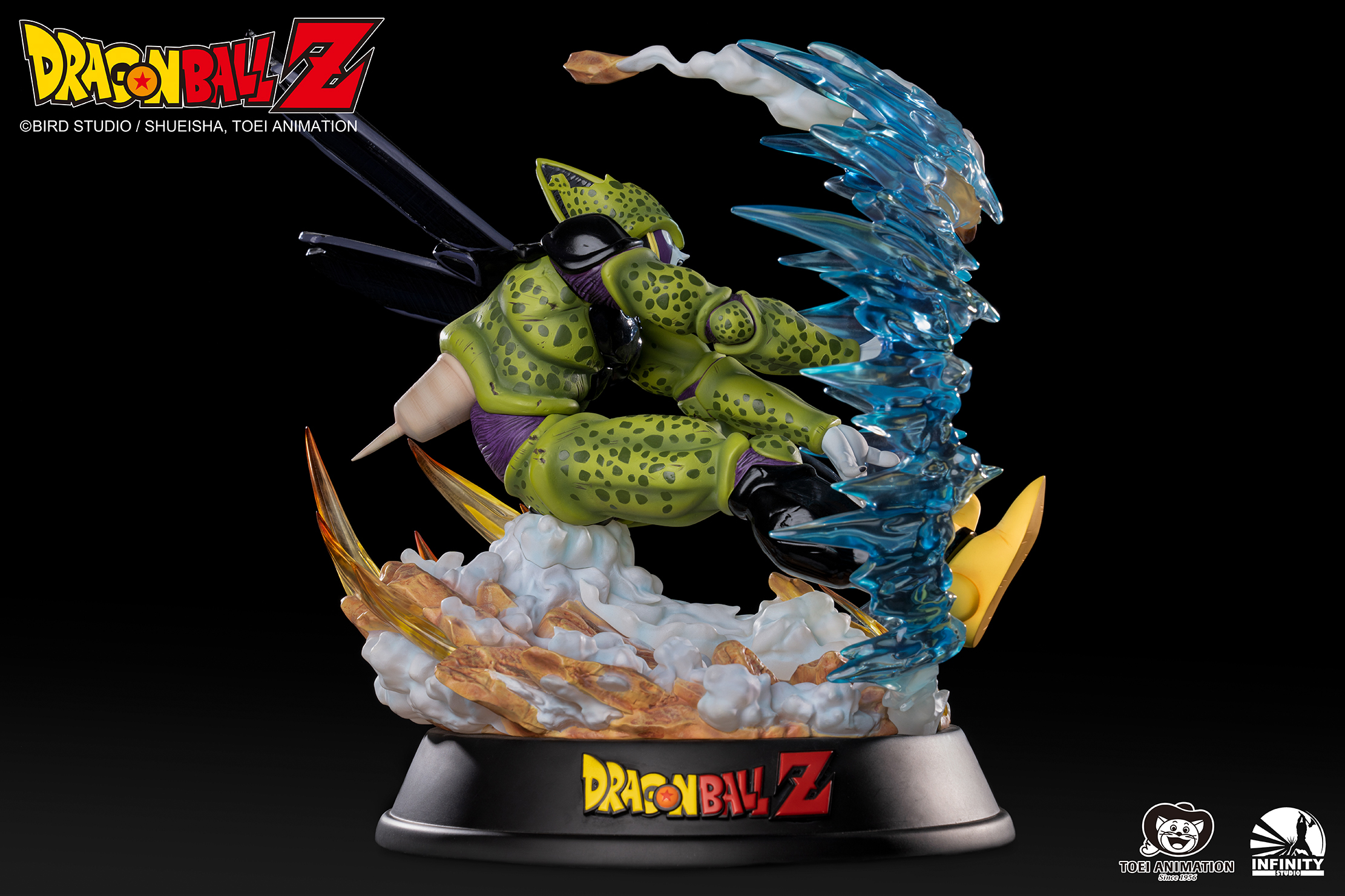 Dragon Ball Z Goku and Gohan VS Cell Statue 1/6 Scale Limited Edition