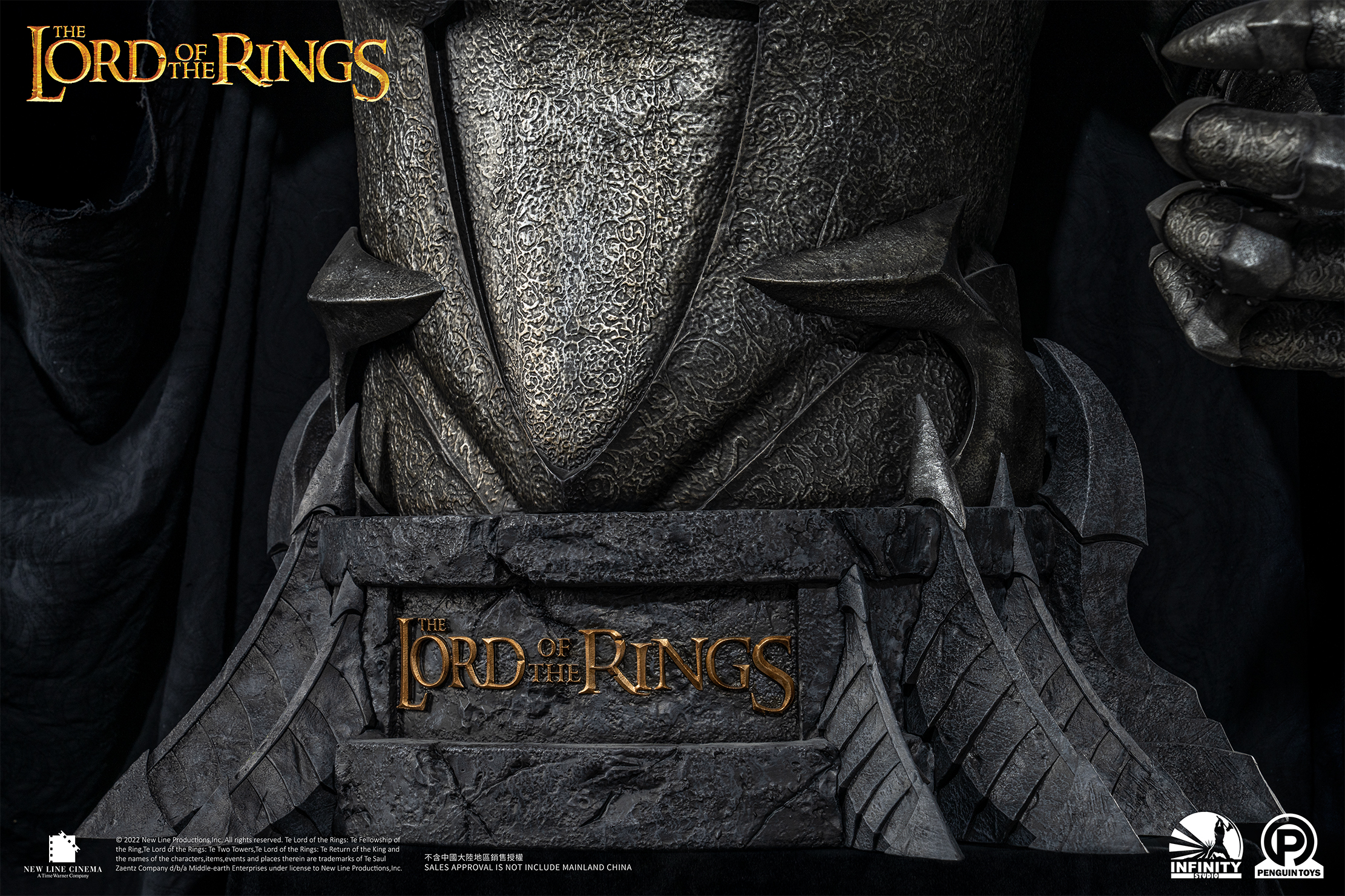 The Lord of the Rings : The Dark Lord Sauron Life-Size Bust