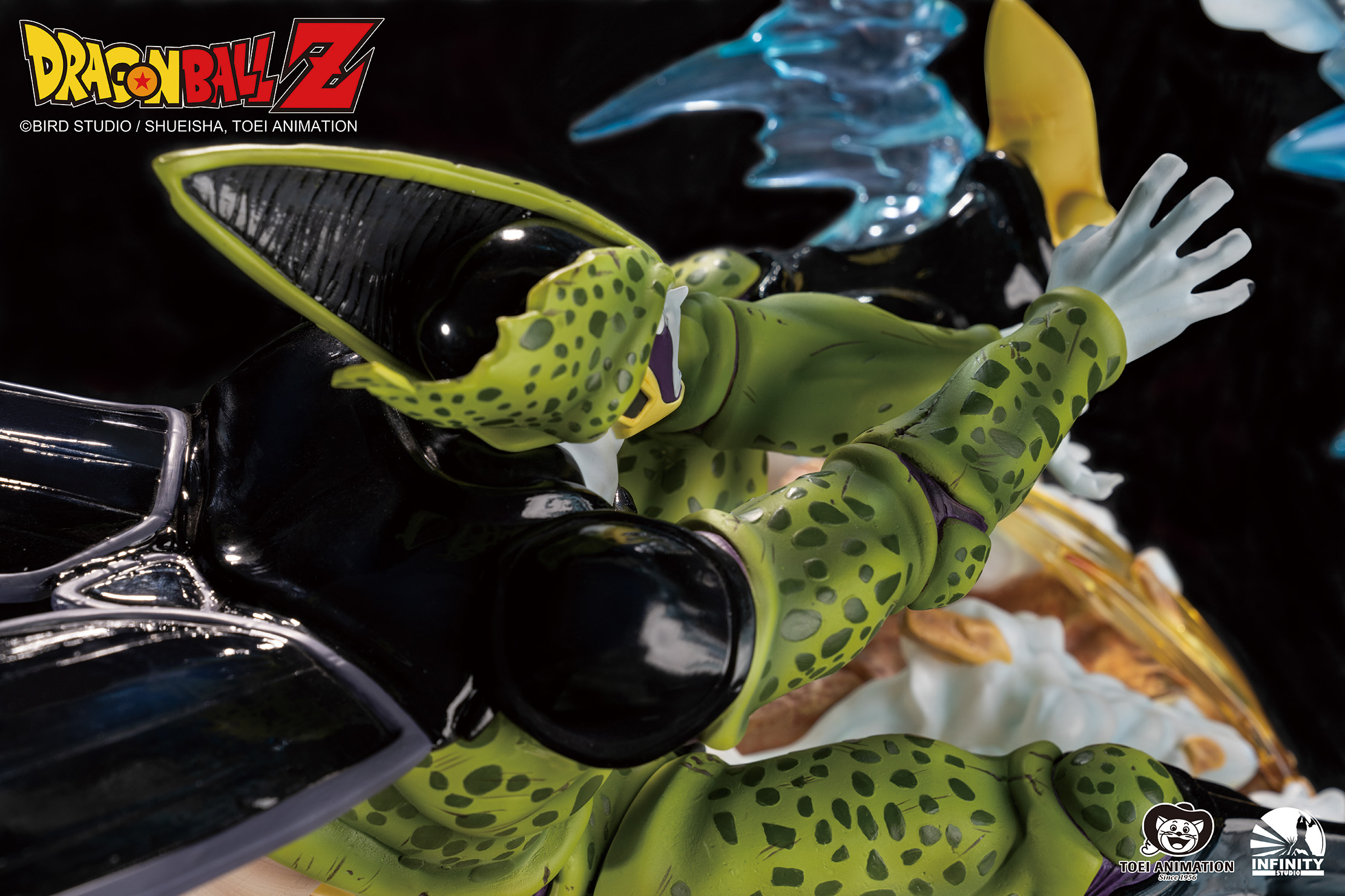 Dragon Ball Z Goku and Gohan VS Cell Statue 1/6 Scale Limited Edition