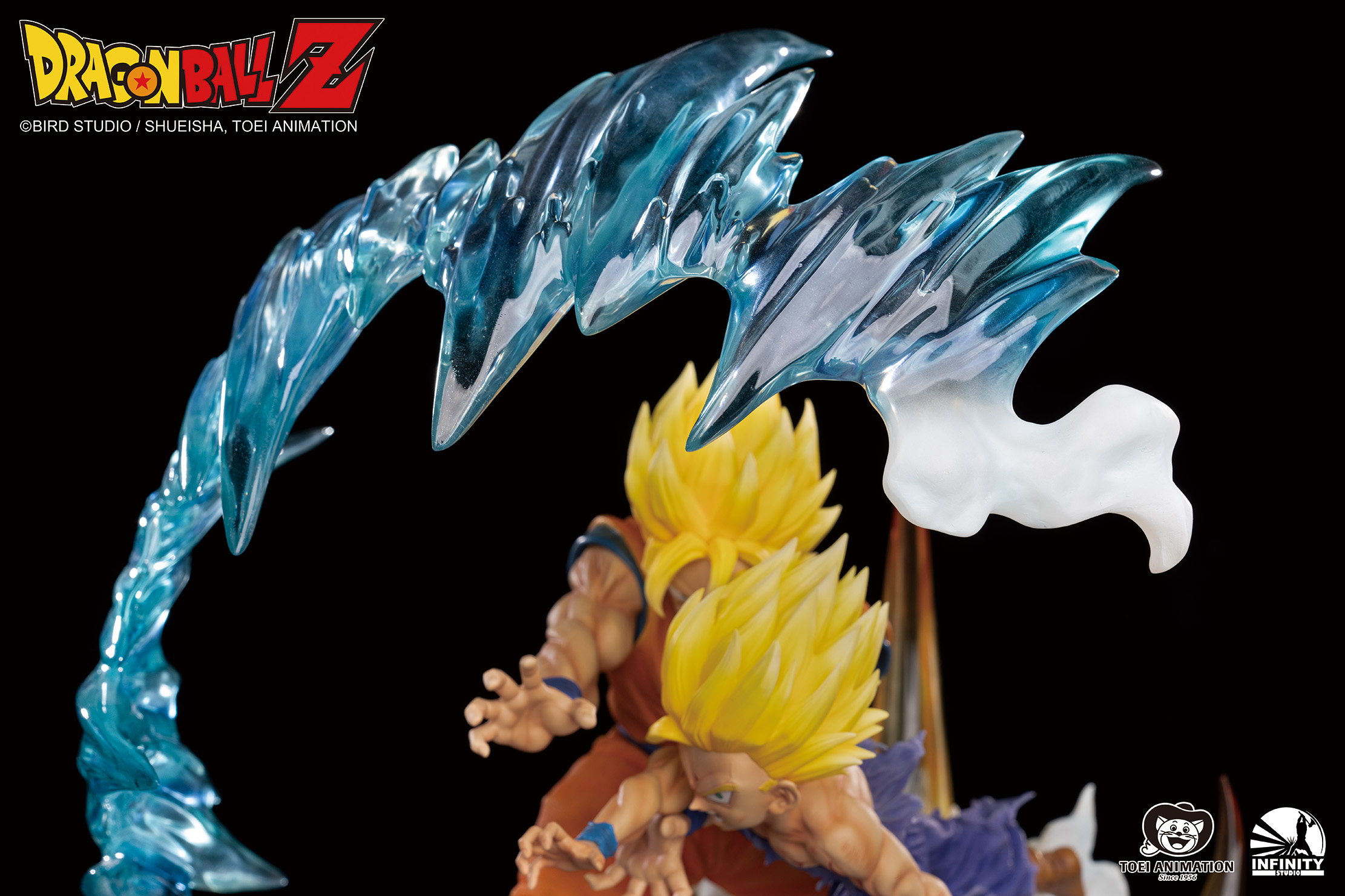 Dragon Ball Z Goku and Gohan VS Cell Statue 1/6 Scale Limited Edition