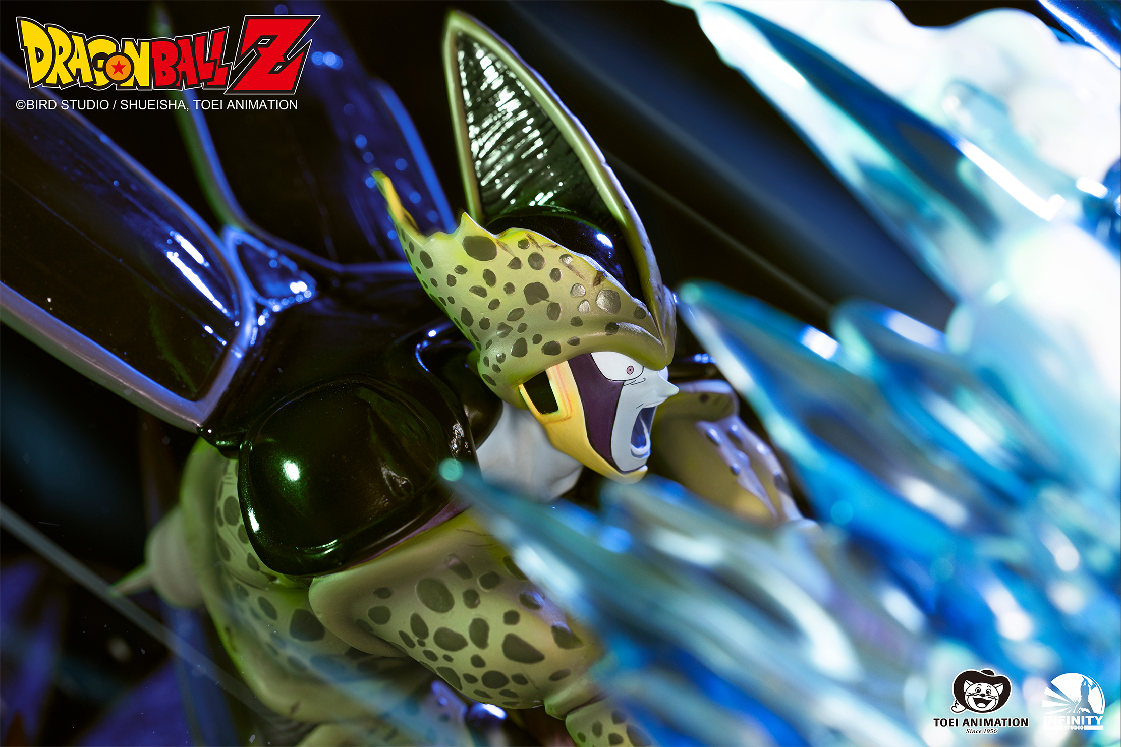 Dragon Ball Z Goku and Gohan VS Cell Statue 1/6 Scale Limited Edition