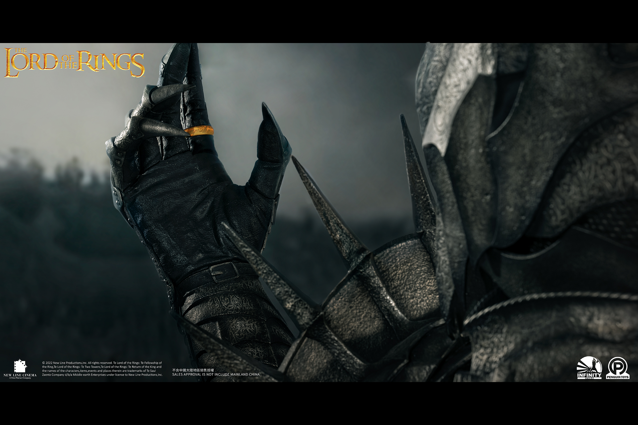 The Lord of the Rings : The Dark Lord Sauron Life-Size Bust