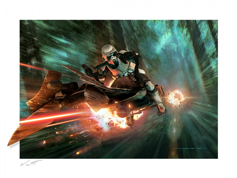 Red Sonja: Birth of the She-Devil Fine Art Print Pre-Battle Variant By Sideshow Collectibles