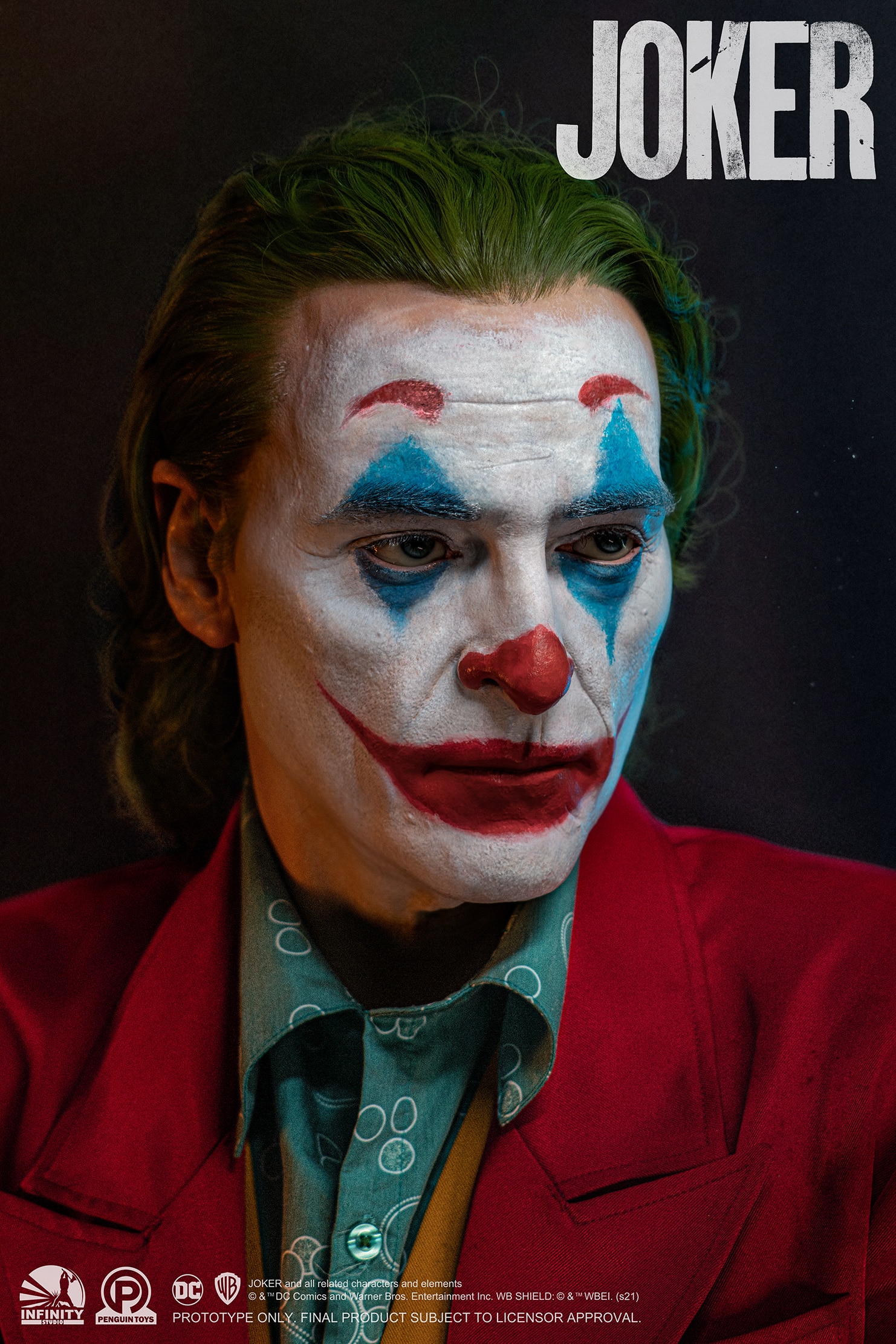 Arthur Fleck Joker Life-Size Bust - Bonus Edition