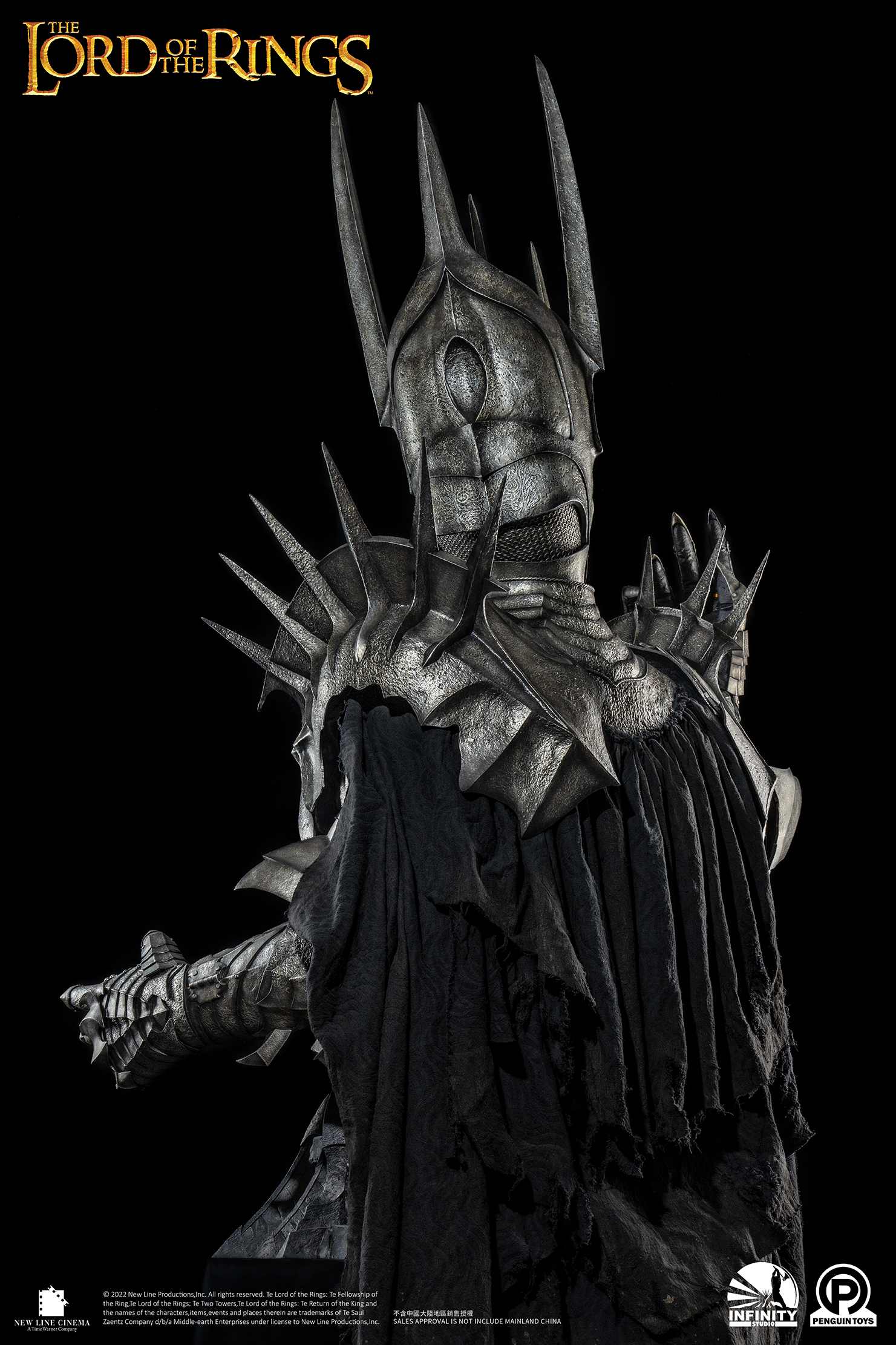 The Lord of the Rings : The Dark Lord Sauron Life-Size Bust