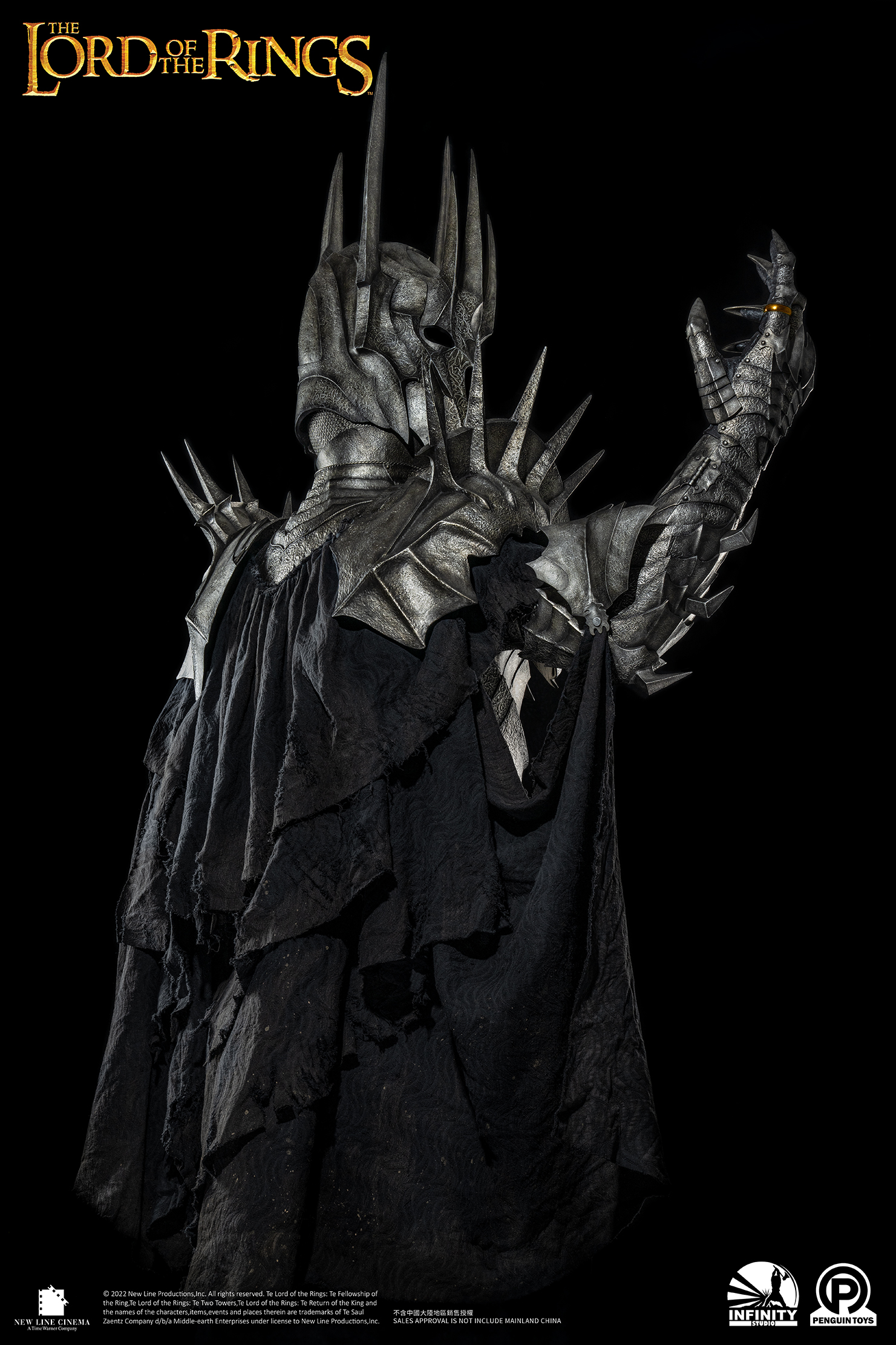 The Lord of the Rings : The Dark Lord Sauron Life-Size Bust