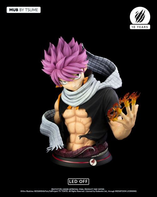 Tsume Art Fairy Tail Natsu Dragneel Life-Size Bust