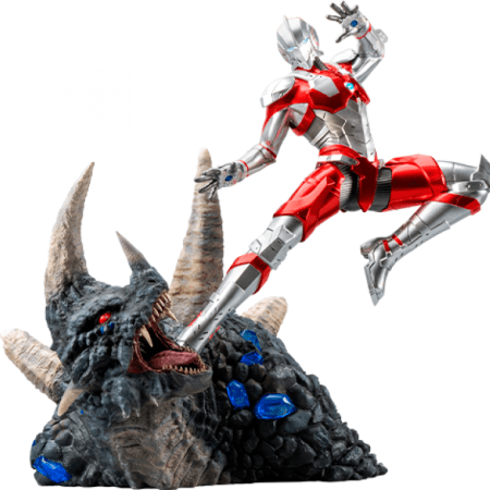 PureArts Ultraman Vs Black King Statue