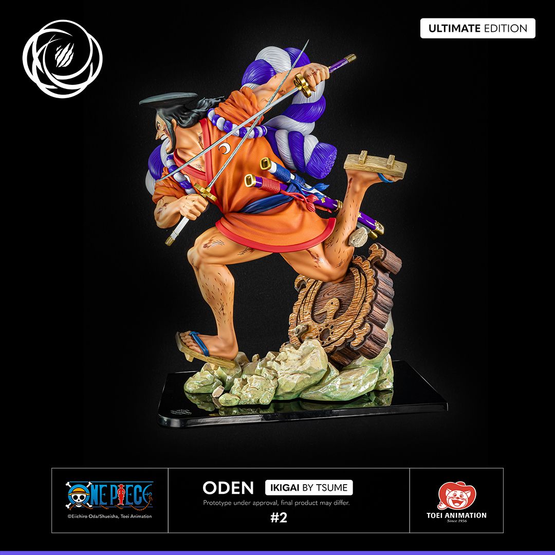 One Piece Ikigai Kazuki Oden Statue Comic Concepts