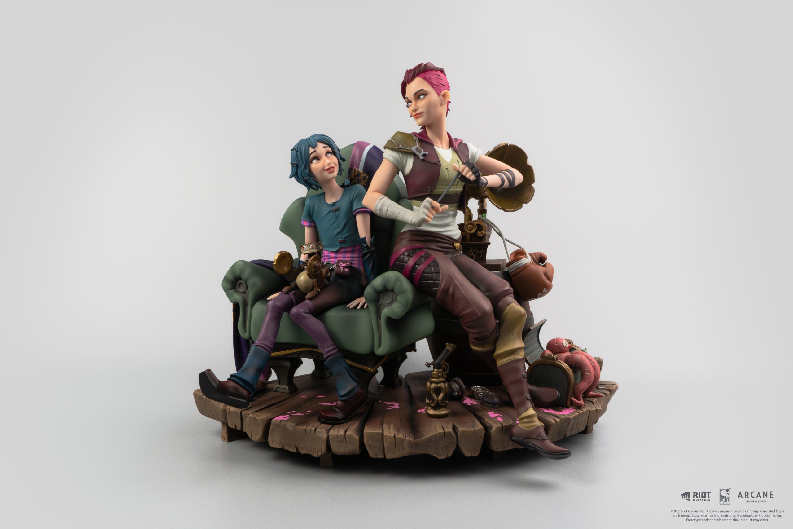 Arcane Powder and Vi Statue 1/6 Scale Comic Concepts