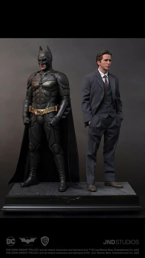 The Dark Knight Trilogy JND Batman Bruce Wayne Hyperreal Movie Statue 1/3 Scale