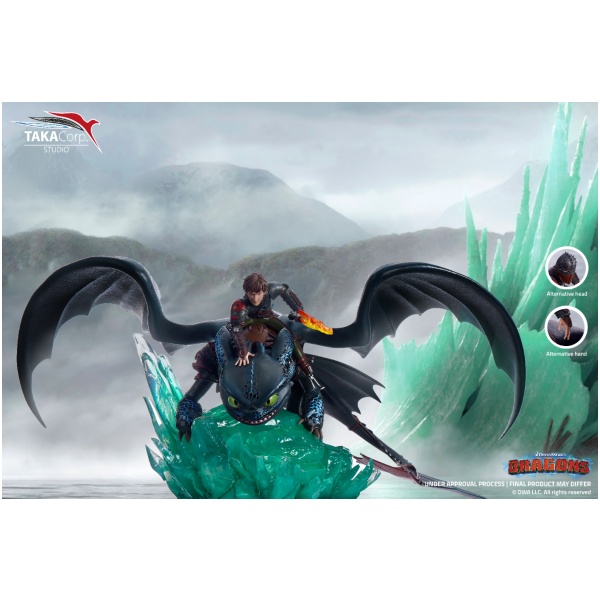 capture ca a b e e b d e d Taka Corp How To Train Your Dragon Hiccup and Toothless Statue