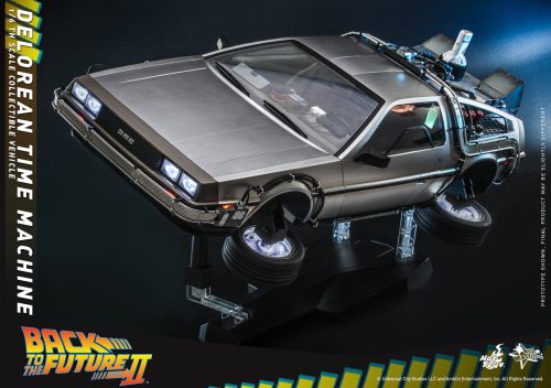 Hot Toys DeLorean Time Machine Sixth Scale Vehicle MMS636 Back To The Future II Limited Collectible