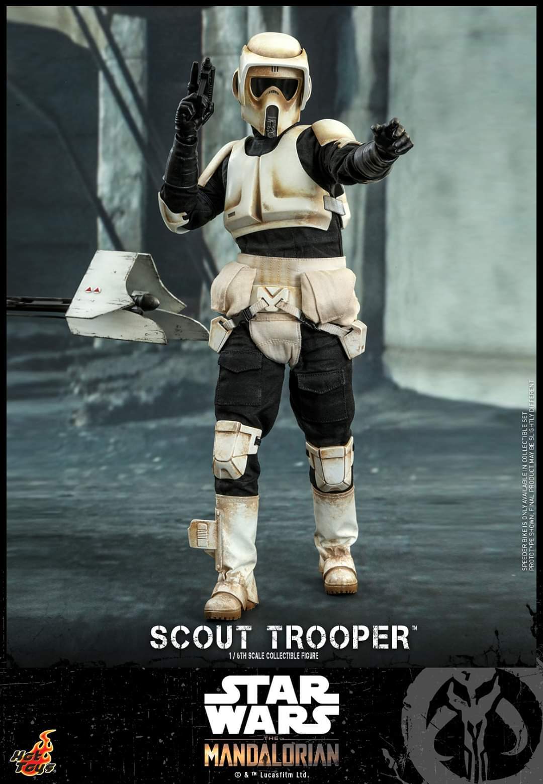 The Mandalorian Scout Trooper Sixth Scale Figure
