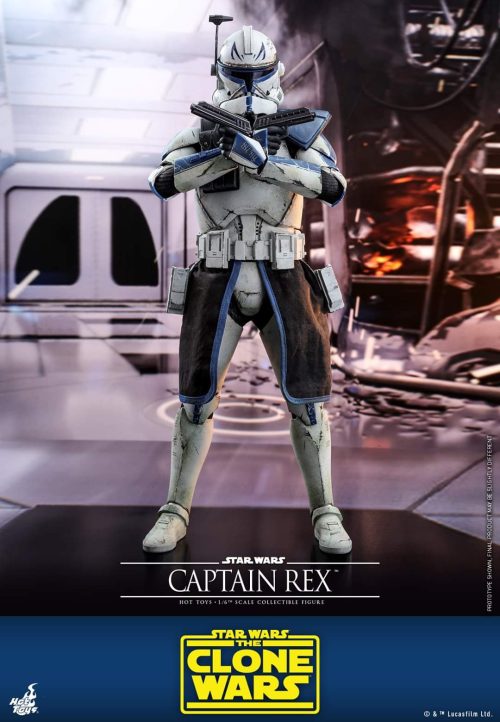 Hot Toys The Clone Wars Captain Rex Sixth Scale Figure