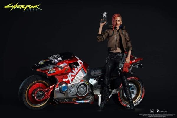 Cyberpunk 2077 V Female and Yaiba Kusanagi Sixth Scale Figure