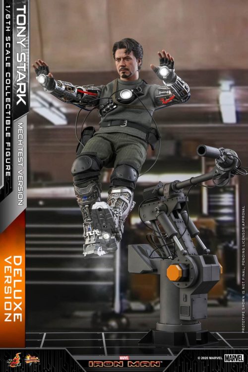 Hot Toys Iron Man Tony Stark Mech Test Version Sixth Scale Figure