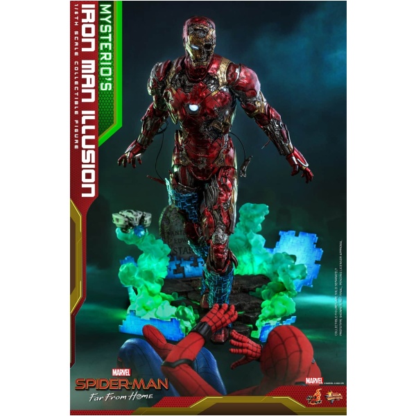 Hot Toys Mysterio's Iron Man Illusion Sixth Scale Figure
