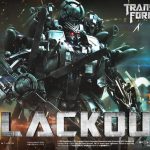 Prime 1 Studio Transformers Blackout Statue 8th Anniversary Edition