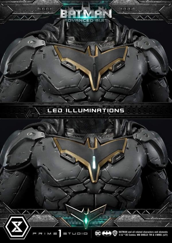 Batman Advanced Suit Statue Concept by Josh Nizzi – Comic Concepts