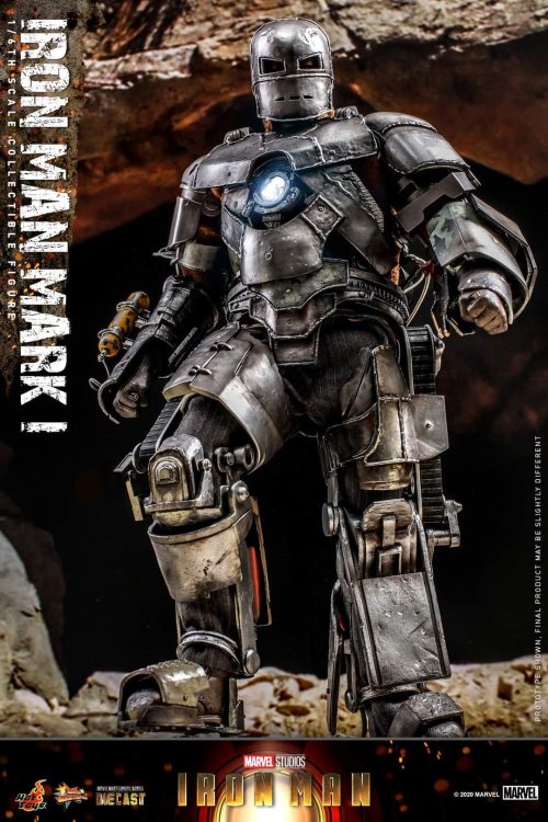 Hot Toys Marvel Iron Man Mark I Figure Sixth Scale