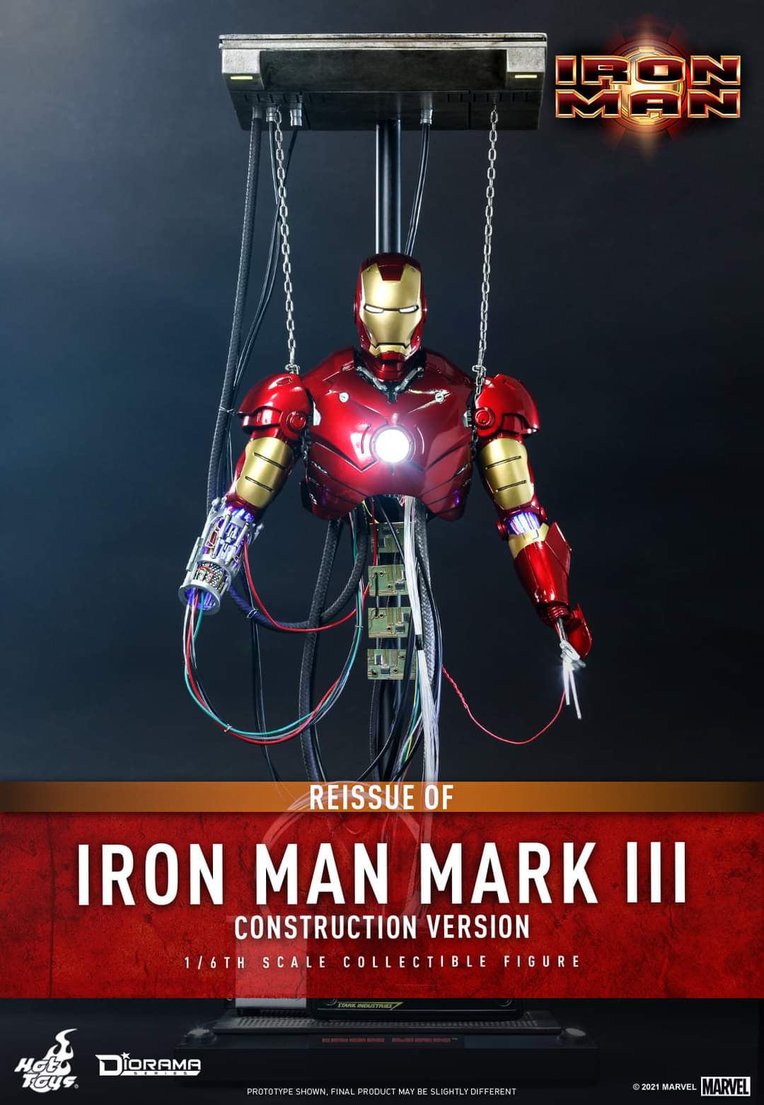 Hot Toys Iron Man Mark III Sixth Scale Figure