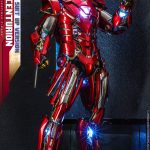 Hot Toys Iron Man 3 Silver Centurion Armor Suit Up Version Sixth Scale Figure