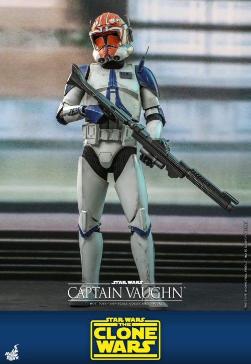 Hot Toys Star Wars The Clone Wars Captain Vaughn Sixth Scale Figure