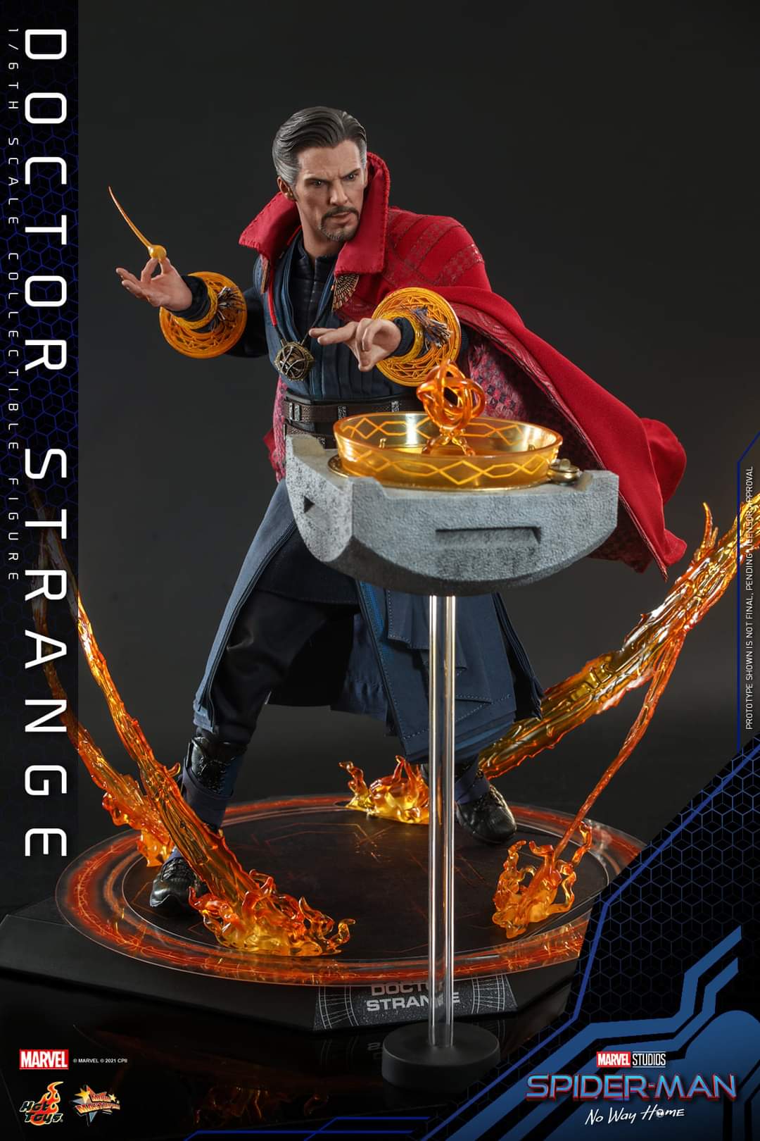 Hot Toys Spider-Man No Way Home Doctor Strange Sixth Scale Figure