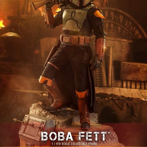 Hot Toys Boba Fett Quarter Scale Figure The Book of Boba Fett Limited Collectible