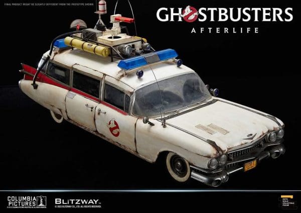 Blitzway Ghostbusters Afterlife ECTO-1 Sixth Scale Vehicle
