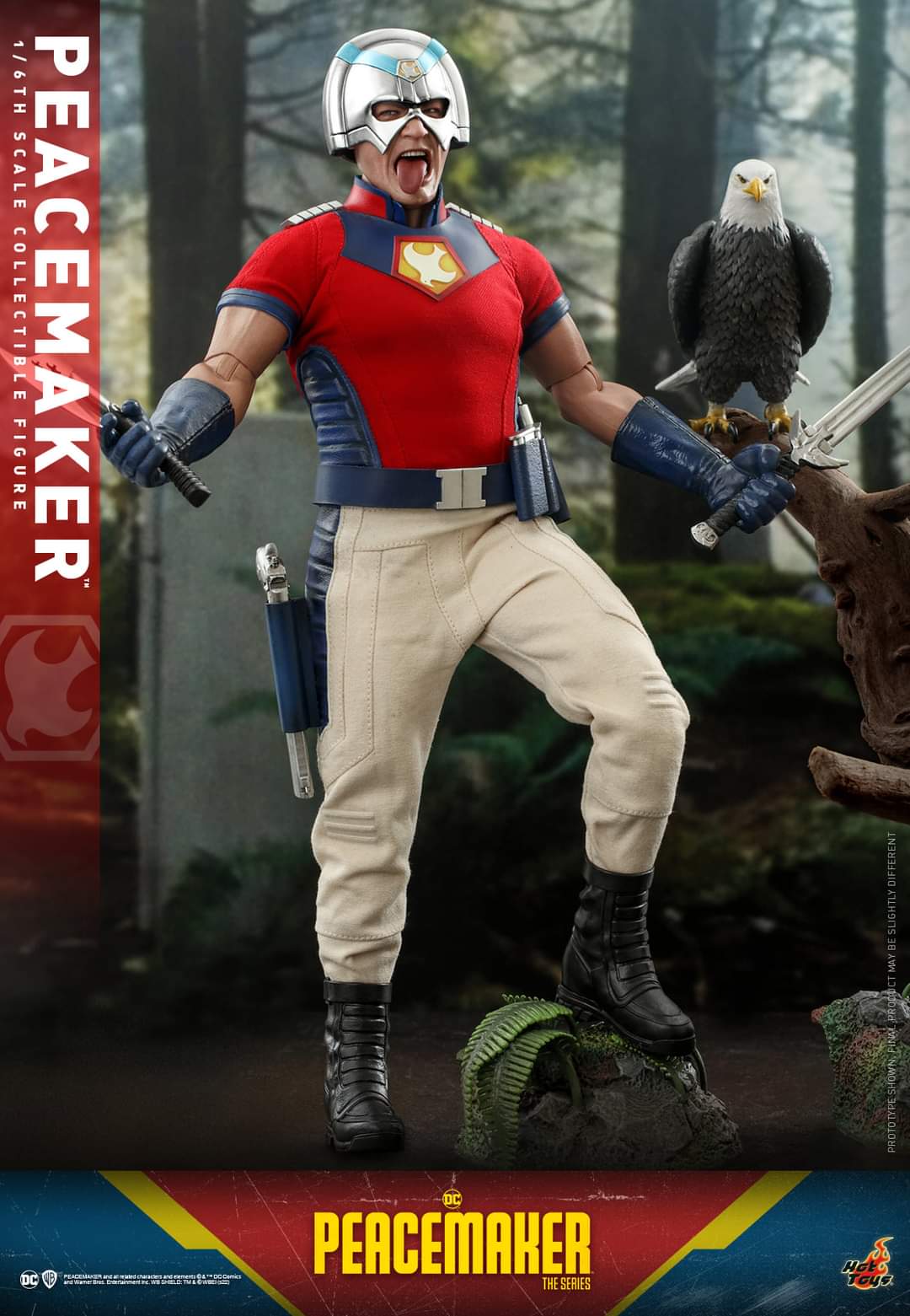 Hot Toys Peacemaker Sixth Scale Figure The Suicide Squad Limited Collectible