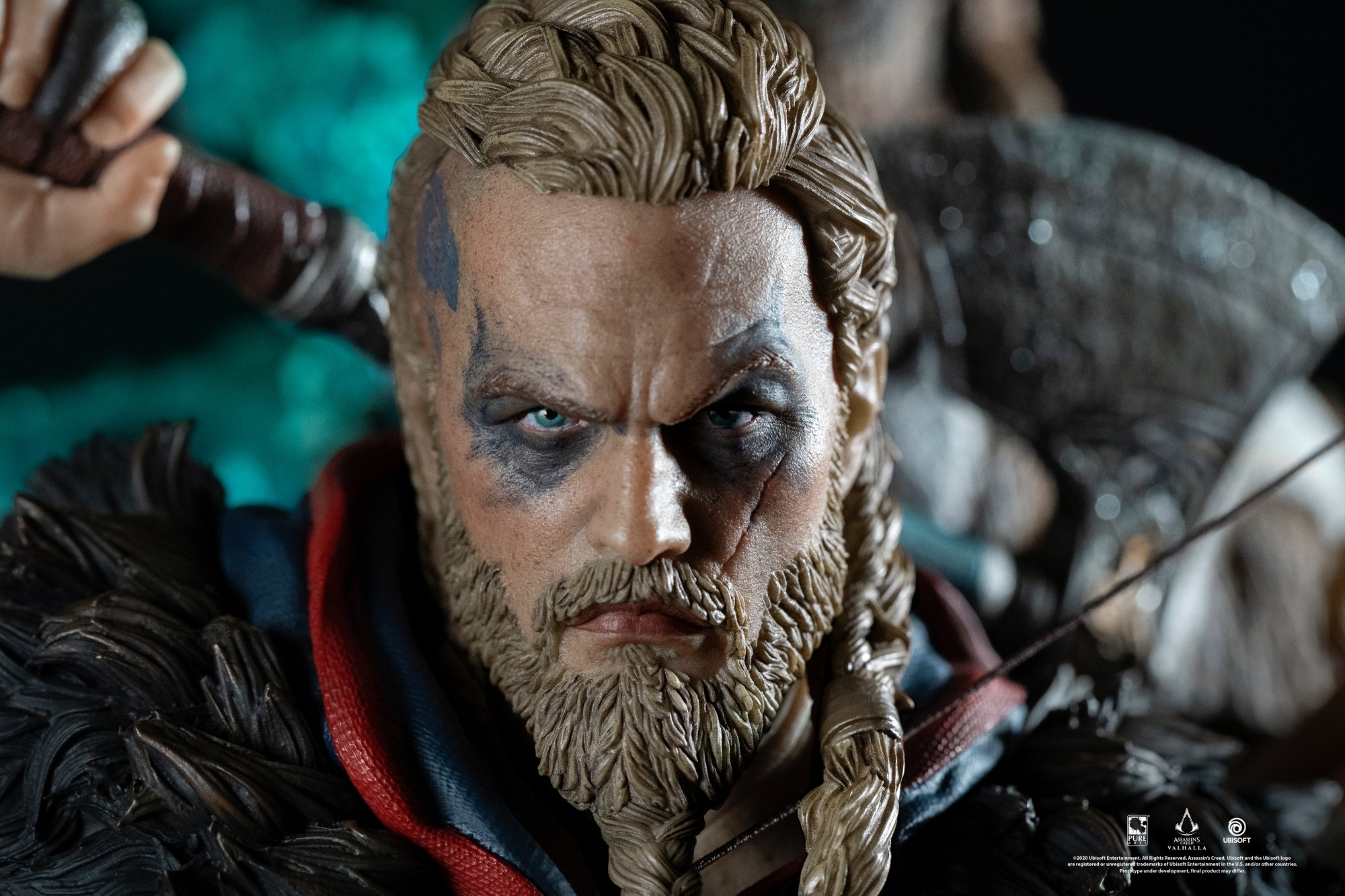 face detail male animus eivor