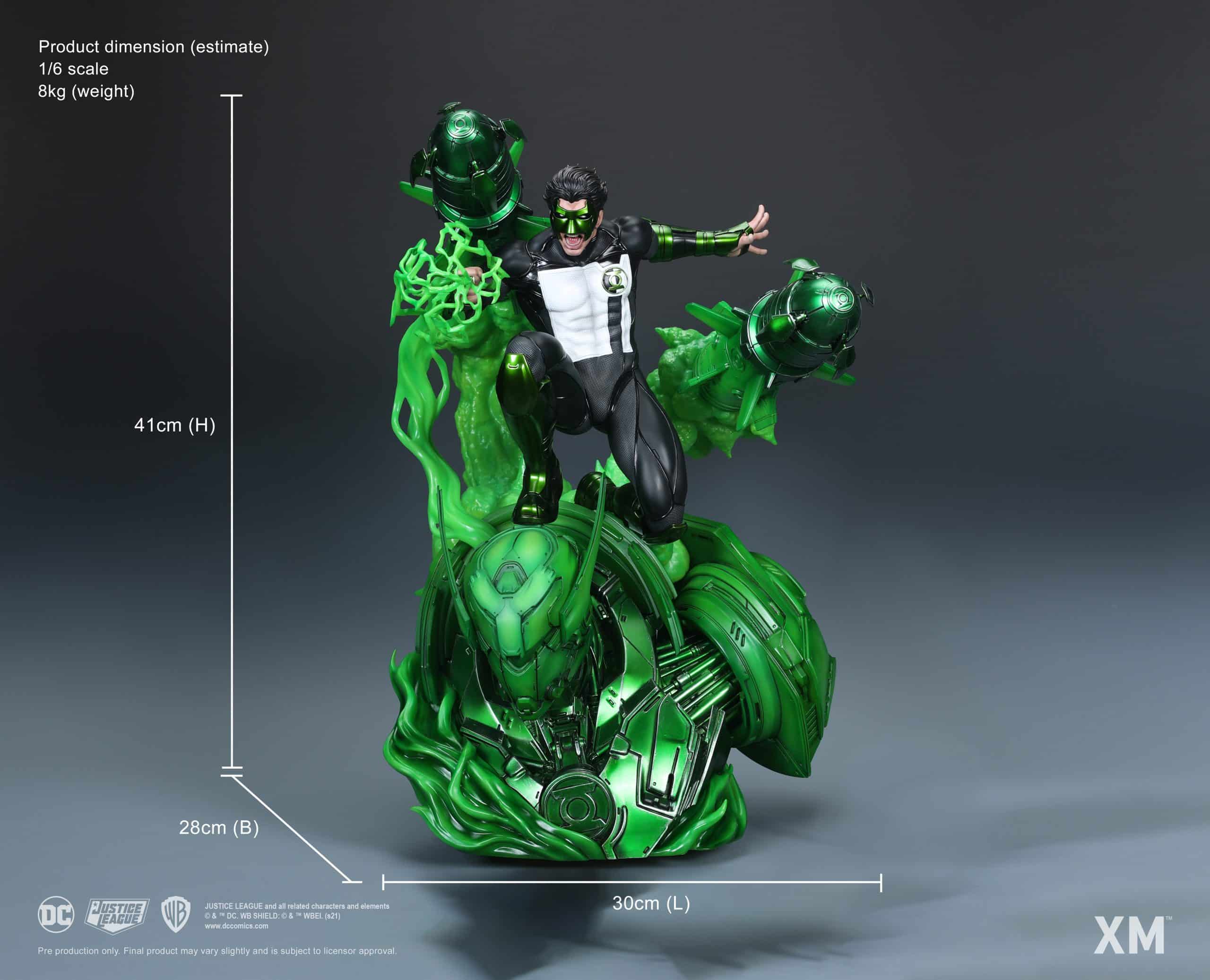 green lantern scaled