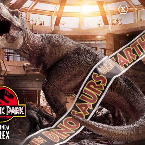 Prime 1 Studio Jurassic Park T-Rex Statue Rotunda Legacy Museum Collection