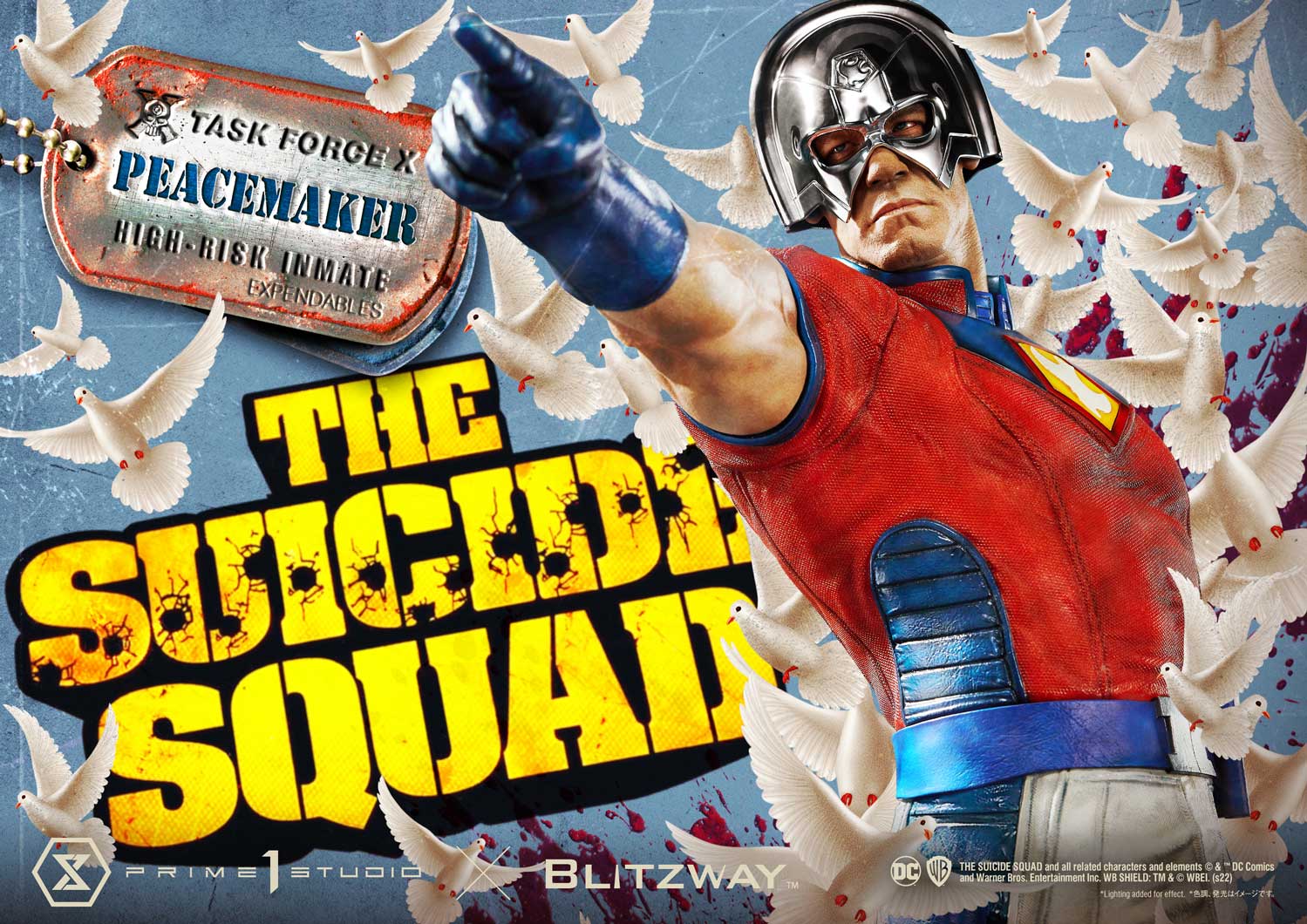 Prime 1 Studio The Suicide Squad Peacemaker Statue