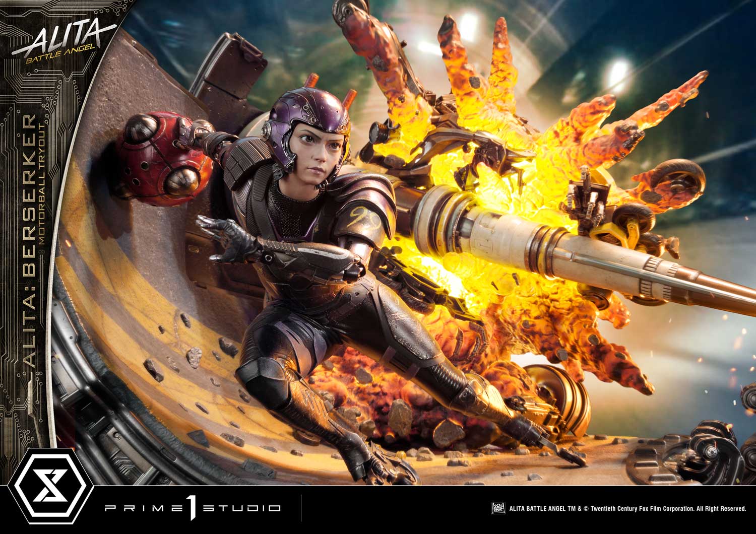 Prime 1 Studio Alita Berserker Motorball Tryout Statue