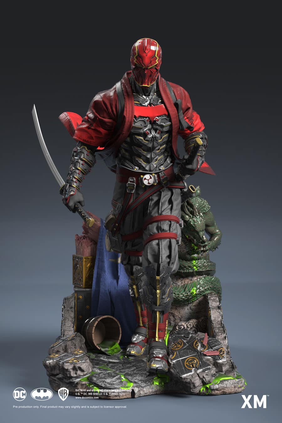 red hood samurai