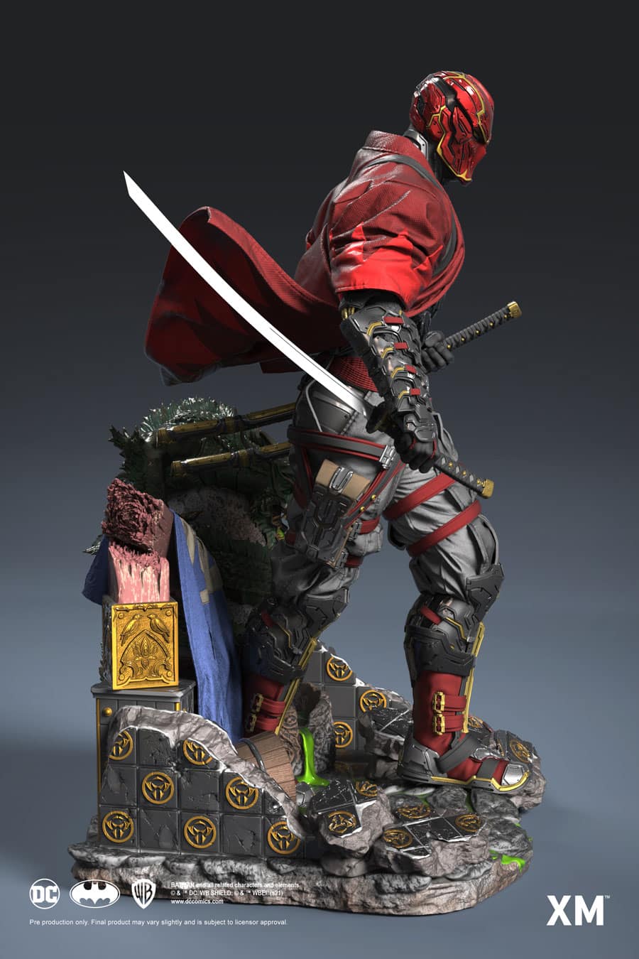 red hood samurai