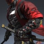 red hood samurai