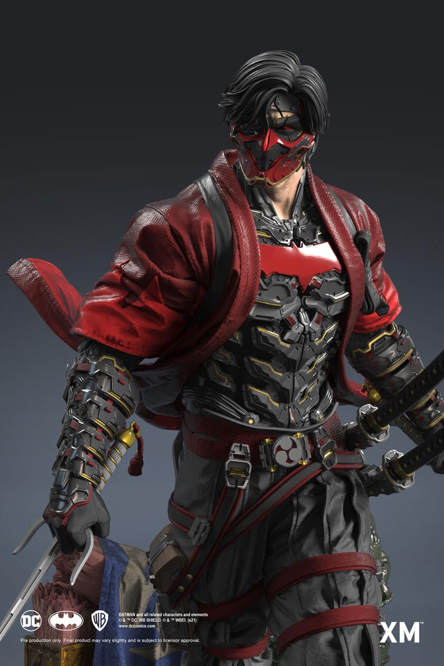 red hood samurai