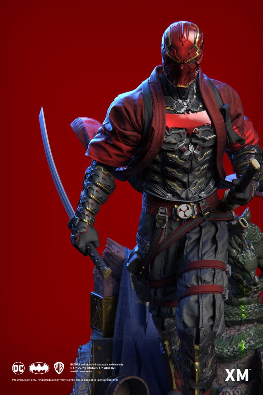 red hood samurai